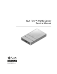 Sun Fire X4240 Server Service Manual