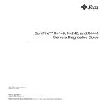 Sun Fire X4140, X4240, and X4440 Servers Diagnostics Guide