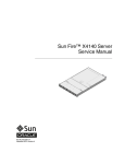 Sun Fire X4140 Server Service Manual