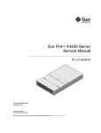 Sun Fire X4450 Server Service Manual