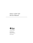 Netra t 1120/1125 Service Manual