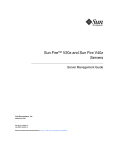 Sun Fire V20z and Sun Fire V40z Servers—Server Management