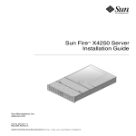 Sun Fire X4250 Server Installation Guide