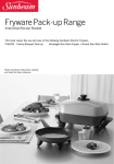 Fryware Pack-up Range