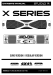 X Series Owner`s Manual