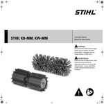 STIHL KB-MM, KW-MM Instruction Manual