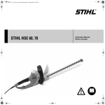 STIHL HSE 60, 70