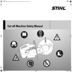 Stihl Cut-off Machine Safety Manual