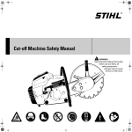 STIHL Cut-off Machine Instruction Safety Manual