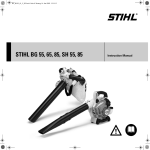 STIHL BG 55, 65, 85, SH 55, 85