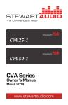 CVA Subcompacts - Manual Rev C