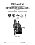 SteelMax D2 Operation Manual