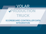 Production Truck Scoreboard Integration