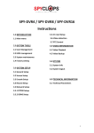 SPY-DVR4 / SPY-DVR8 / SPY-DVR16 Instructions