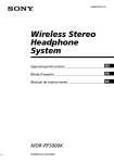 Wireless Stereo Headphone System