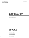 LCD Color TV - Sears Parts