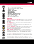 KDL-52XBR10 - Manuals, Specs & Warranty