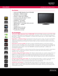 KDL-40VE5 - Manuals, Specs & Warranty