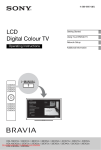 Sony KDL-40CX523 User Guide Manual