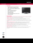 KDL-32L4000 - Manuals, Specs & Warranty