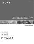 LCD Digital Color TV - Manuals, Specs & Warranty