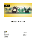 FE Modeler User`s Guide - Portal de Documentacion de software de