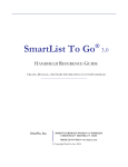 SmartList To Go