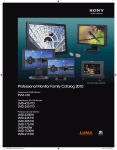 Professional Monitor Family Catalog 2010