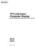 TFT LCD Color Computer Display - Manuals, Specs & Warranty