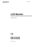 LMD-1420 Manual - Dynamix Professional Video Systems
