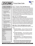 Sony DVCAM Sales Guide 11-06.pmd