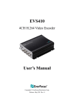 EVS410 User`s Manual