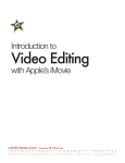 Introduction to with Apple`s iMovie