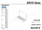 1-2.SVS151 Series - Manuals, Specs & Warranty