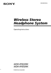 Wireless Stereo Headphone System