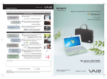 Go green with VAIO.