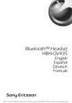 Bluetooth™ Headset HBH-GV435 - Pdfstream.manualsonline.com