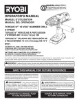 OPERATOR`S MANUAL - Pdfstream.manualsonline.com