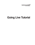 Going Live Tutorial