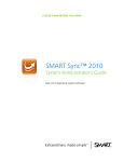 SMART Sync 2010 System Administrator`s Guide for Mac OS X