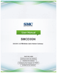 SMCD3GN Wireless Cable Modem Gateway User Manual