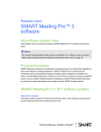 SMART Meeting Pro 3 software release notes