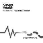 Pedometer Heart Rate Watch USER MANUAL