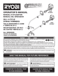 OPERATOR`S MANUAL