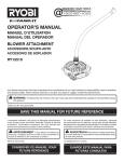 OPERATOR`S MANUAL