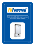 PV Grid-tied Residential Inverters