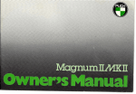 Puch Magnum II MKII Owners Maintenance Service
