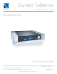 GCP Preamplifier manual.indd