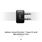 Aphex Plug-ins Guide v8.0