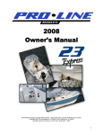 2008 Owner`s Manual - Pro